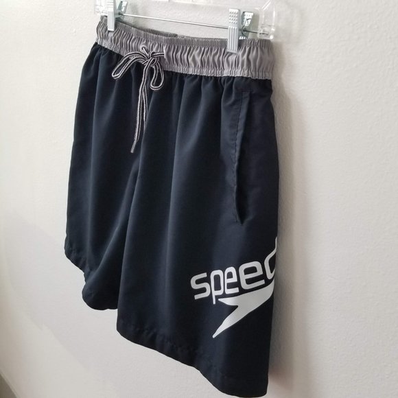 Speedo Graphic Redondo Volley 18" Swim Shorts Size Medium - Picture 3 of 7